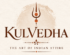 kulvedha indian attire logo on parchment