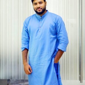 Cream Embroidered Wedding Kurta